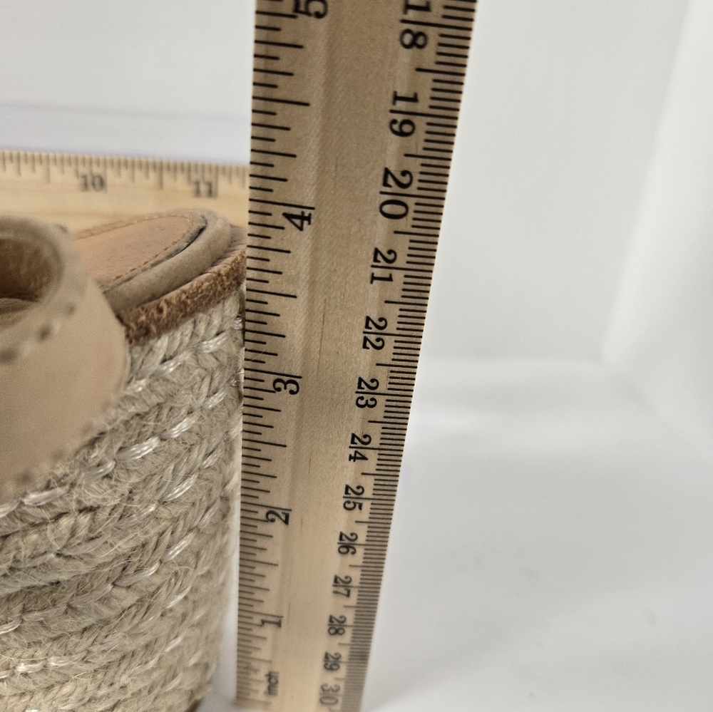 Antonio Melani "Parla" Tan Wedge Espadrille Sandals in size 10 - Picture 3 of 6